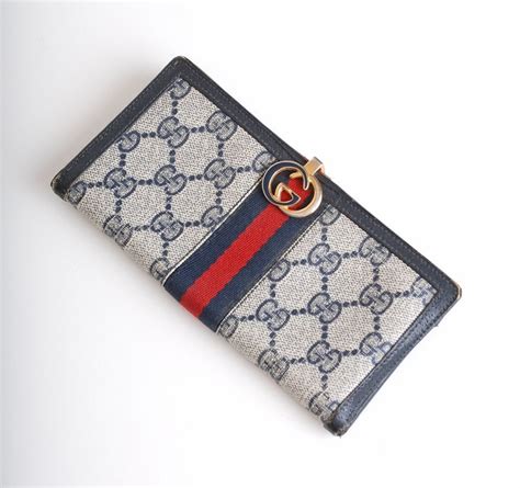 gucci checkbook wallet|gucci mini wallets.